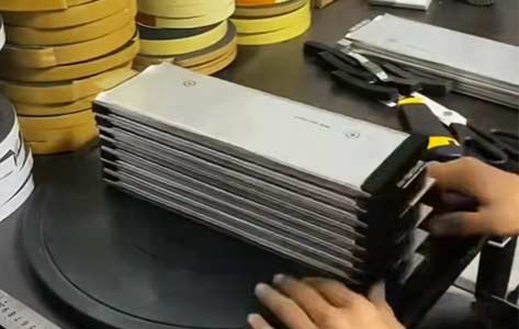 億緯鋰能3.65V電芯三元軟包鋰電池定制,小牛48V60V72V電車全系適配