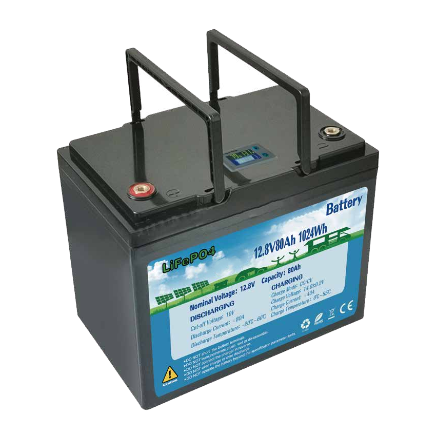 磷酸鐵鋰電芯12v 80ah可充電儲(chǔ)能大容量鋰電池組